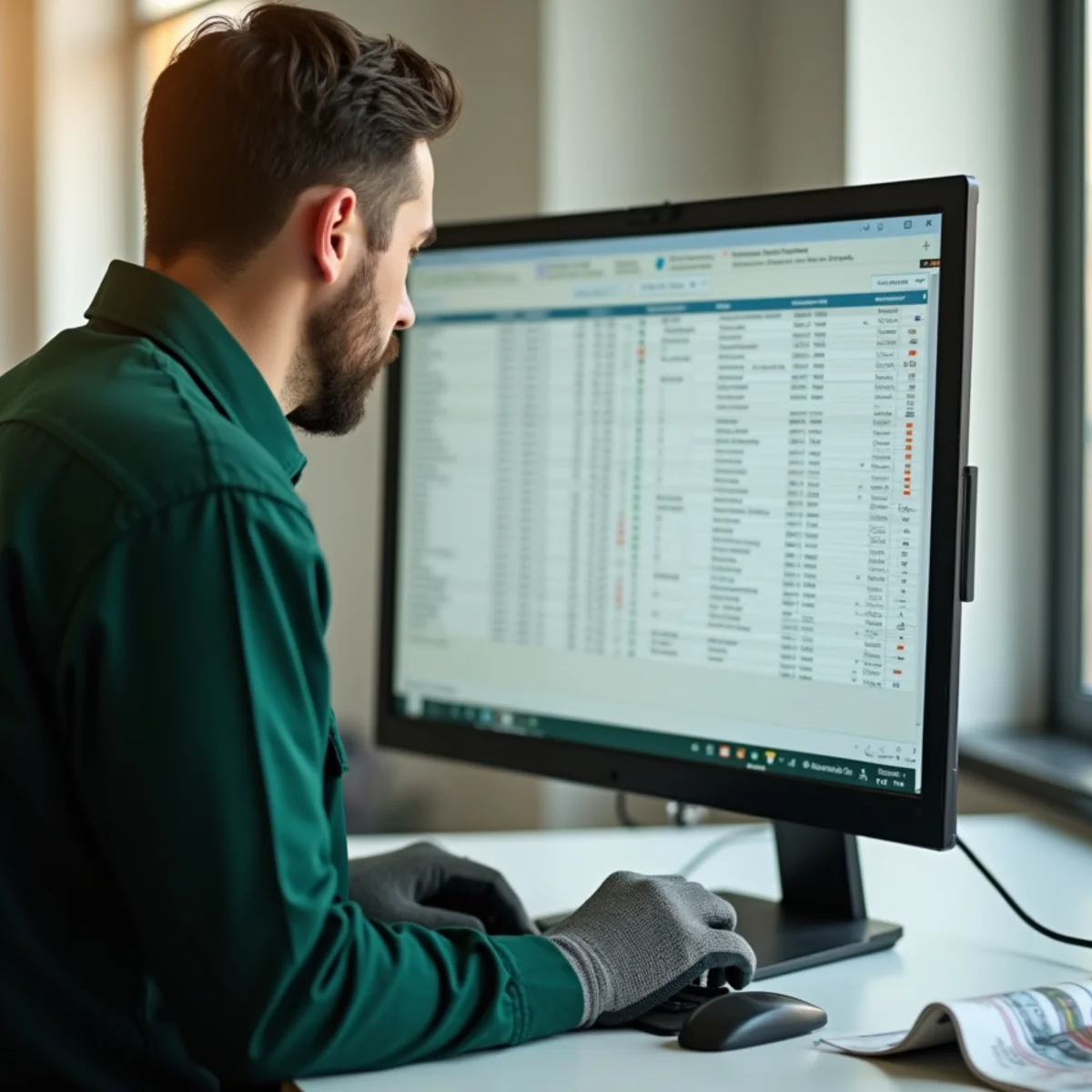 Digital property management dashboard tracking unit pest inspections