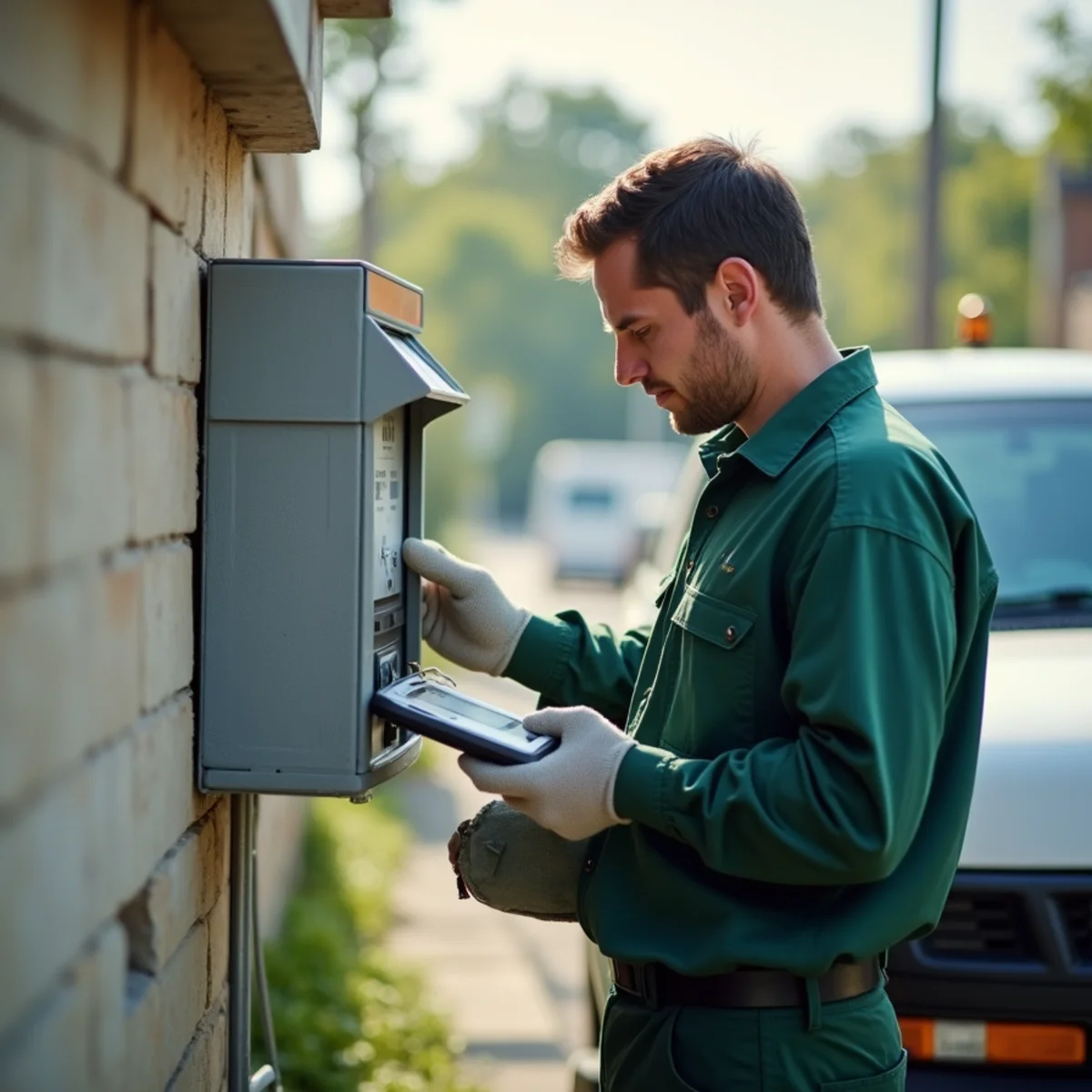 Scanning commercial bait station barcode for health inspection logbook
