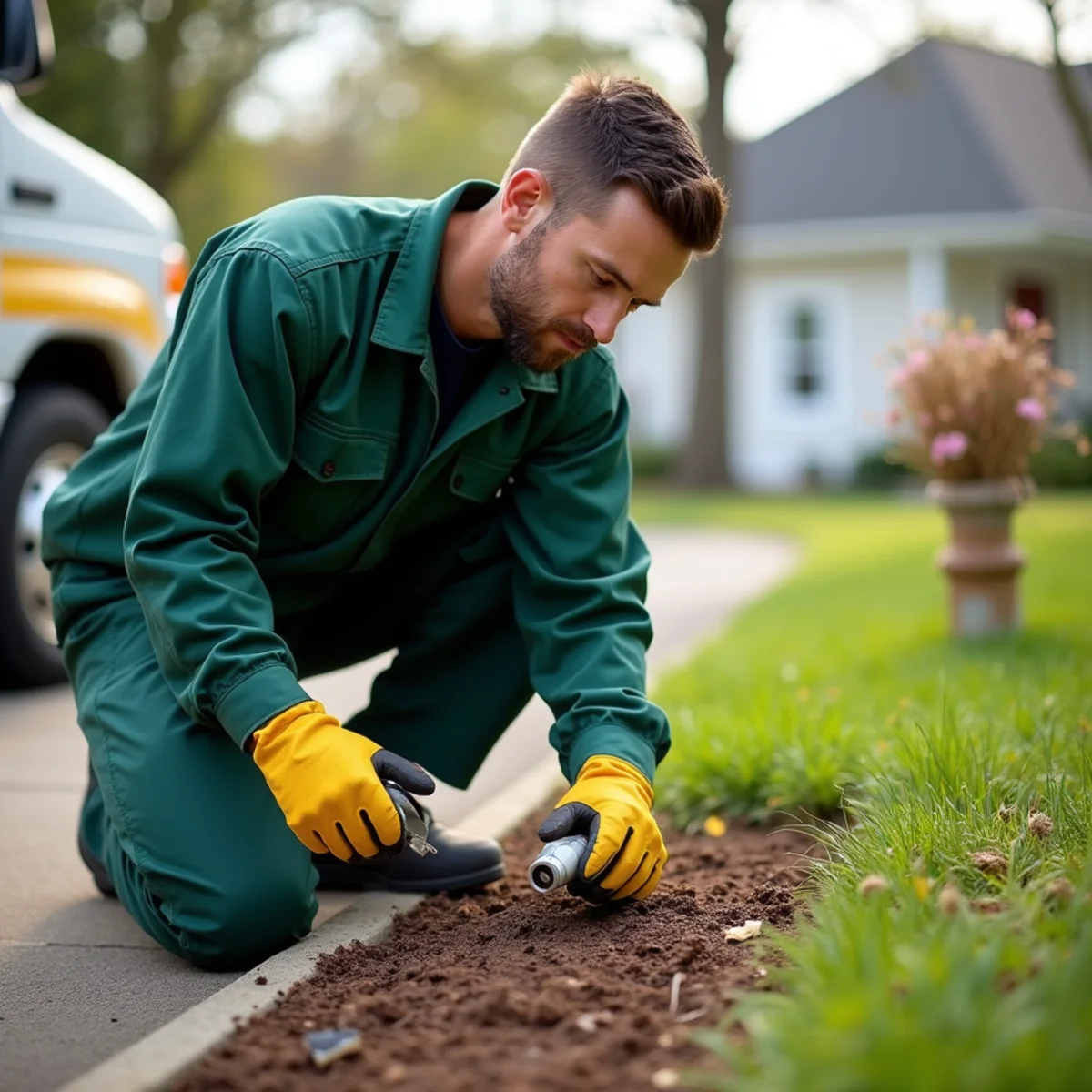 Landscape and property perimeter pest assessment in Bethpage, NY - Bethpage NY