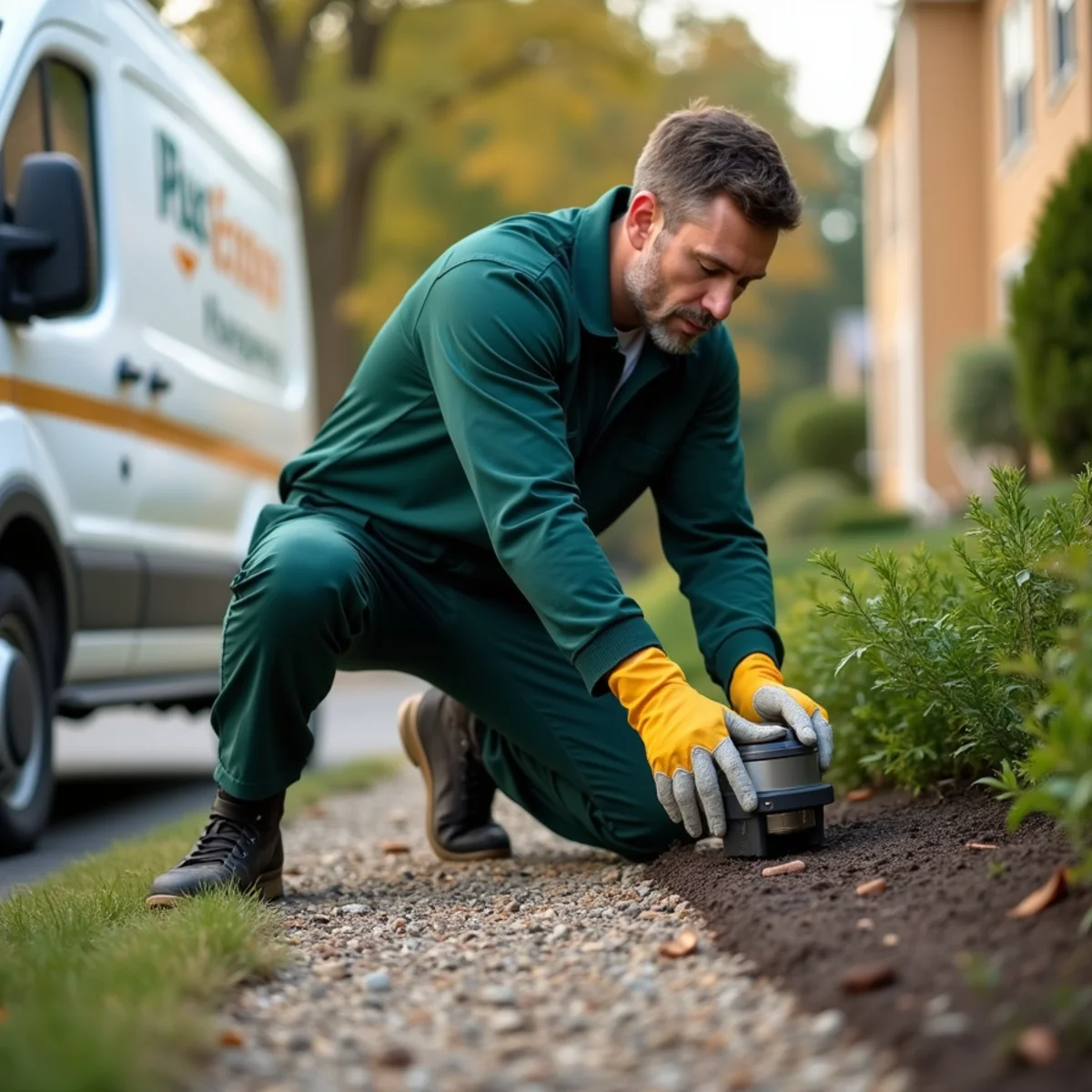 Exterior tamper-resistant monitoring station installed in Bethpage, NY - Bethpage NY